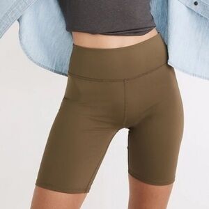 Madewell MWL Form High-Rise 7" Biker Shorts